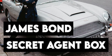 James Bond Secret Agent Fan Box (2 Apparel Items, Stickers & More!)