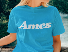 Load image into Gallery viewer, Retro Chic: Teal-Colored Vintage-Style Ames Department Stores Shirt!