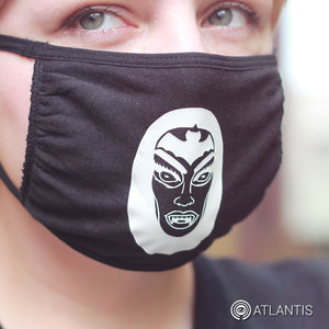 "Resting Vamp Face" - Reusable Cotton Face Mask